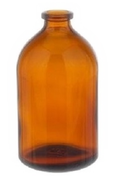 100ml amber serum bottle vials for pharmacy compounding