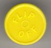 13mm yellow flip off vial seals