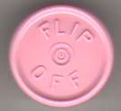 gloss pink flip off vial seals