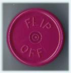 burgundy violet flip off 13mm flip off vial seals