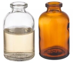 50ml vial bottles clear and amber by Voigt Global