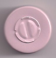 20mm dusty pink aluminum vial seals