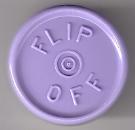 Lavender Violet 20mm Flip Off Vial Seal by West Pharmaceuticals