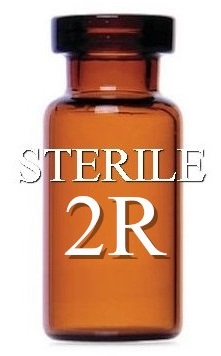 ISO 2R Amber Sterile Vial