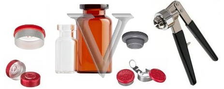 SERUM INJECTION VIALS VIAL SEALS AND VIAL STOPPERS