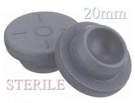 20mm sterile vial stoppers