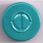 Turquoise Blue Green Vial Seal